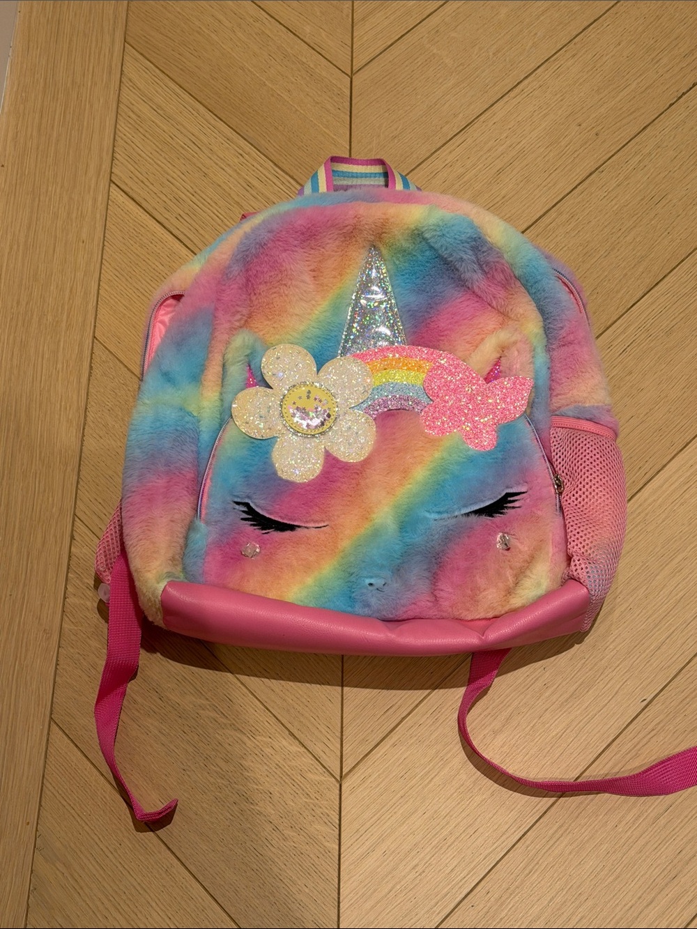 OMG Gwen Heart Rainbow Unicorn Kids Backpack